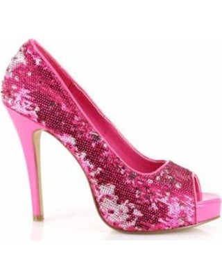 415-FLAMINGO Ellie Pink High Heel Alternative Footwear Discontinued Sale Stock