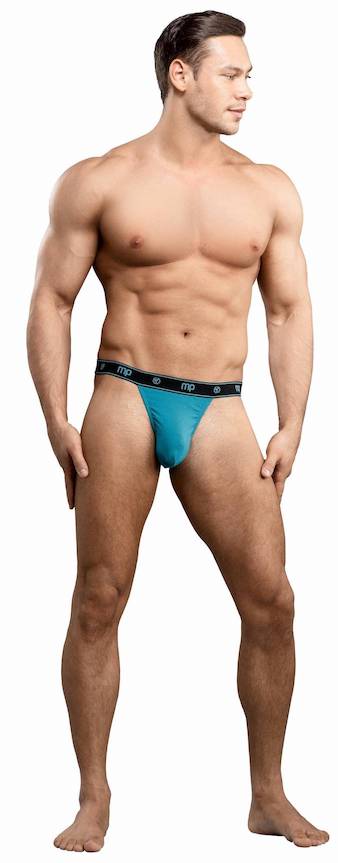 MP433171 Malepower Micro Thong - Teal