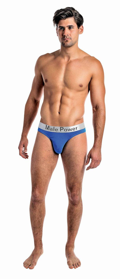 MP438227 Malepower Lo Rise Thong - Turquoise