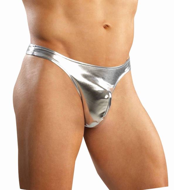 MP442070 Malepower Bong Thong - Silver