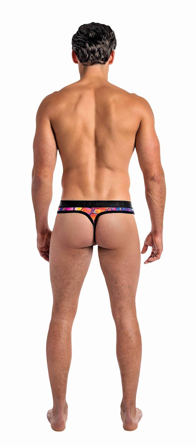 MP460226 Malepower Crossover Thong - Print