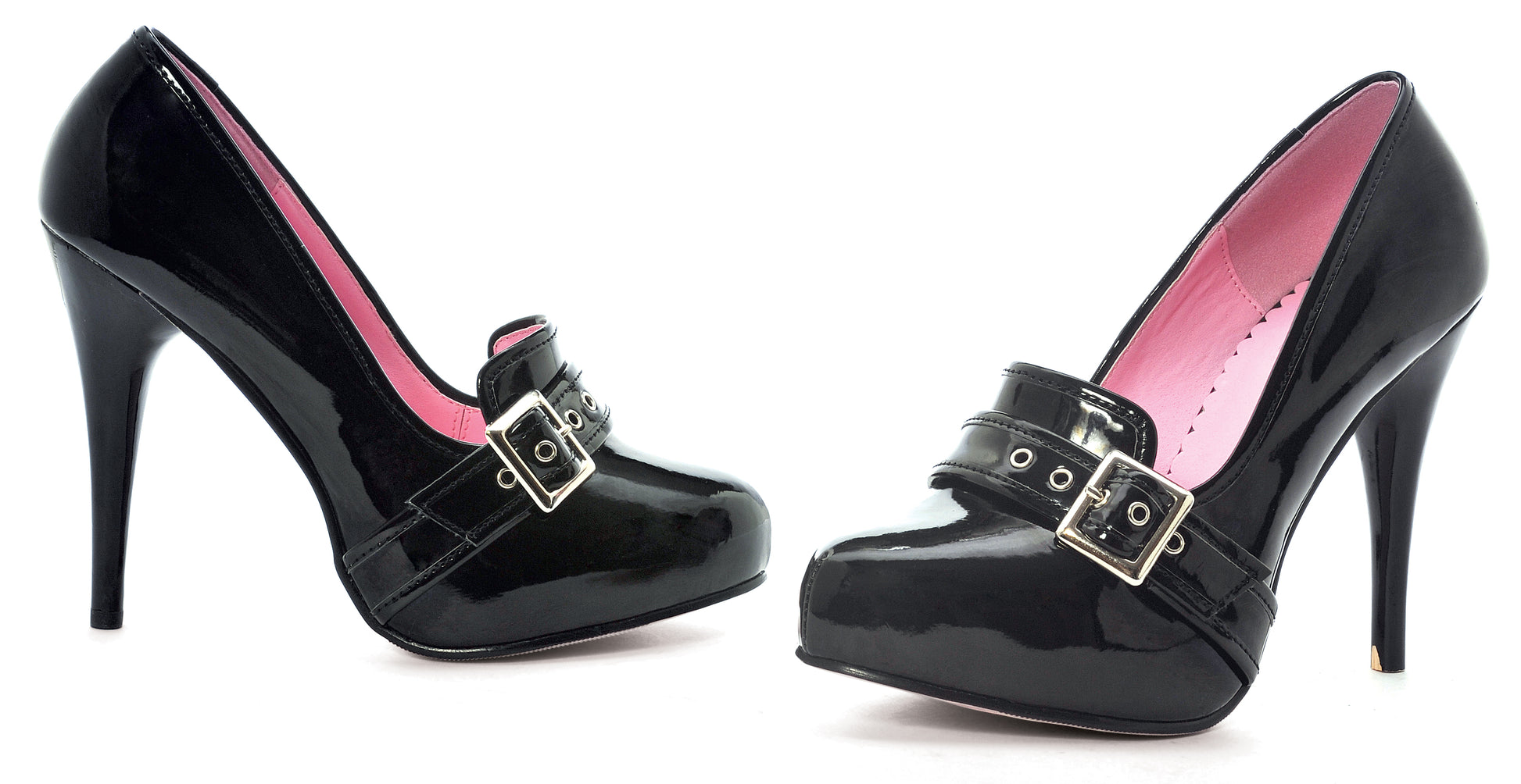 469-ESTELLE Ellie Black High Heel Alternative Footwear Discontinued Sale Stock