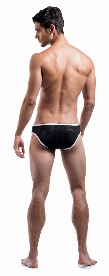 MP476219 MalePower Snap Bikini - Negru