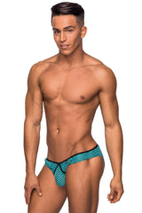 MP483234 Malepower Mini Bikini - Seafoam/Black