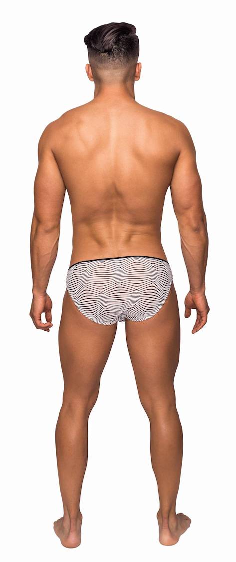 MP483234 Malepower Mini Bikini - черный/белый