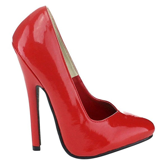 8260 Ellie Red High Heel Alternative Footwear Discontinued Sale Stock