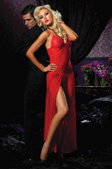 STM9380  Seven Til Midnight SALE Lingerie Moonlight Magic Gown Red