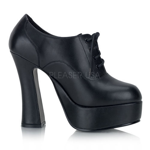Pleaser DOL91 Black PU Sexy Shoes Discontinued Sale Stock