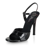 GALA-09 Pleaser Blk Patent High Heel Alternative Footwear Discontinued Sale Stock