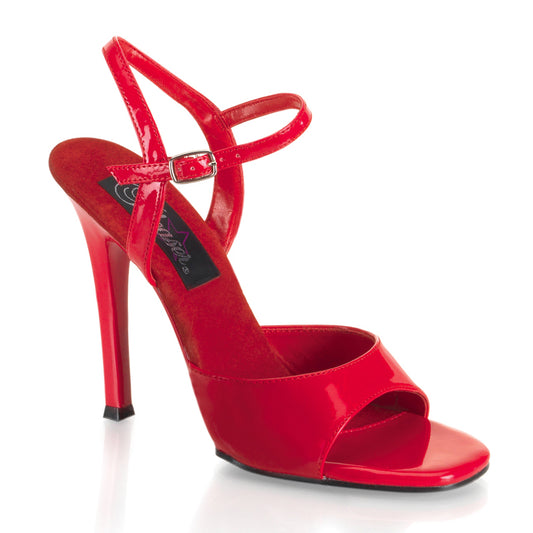 GALA-09 Pleaser Red Patent High Heel Alternative Footwear Discontinued Sale Stock