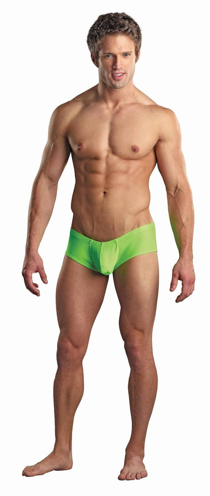 MPPAK875 Malepower Micro Mini Pouch Short - Lime