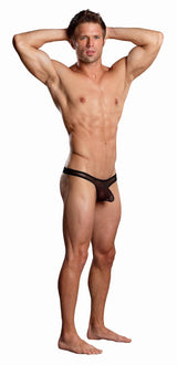 MPPAK882 Malepower Mini Pouch Thong - Black
