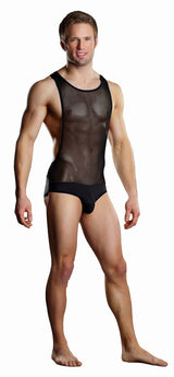 MPPAK890 MalePower Singlet - Negru
