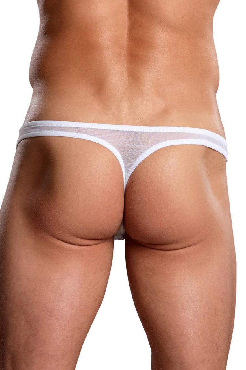 MPPAK882 Malepower Mini Pouch Thong - White