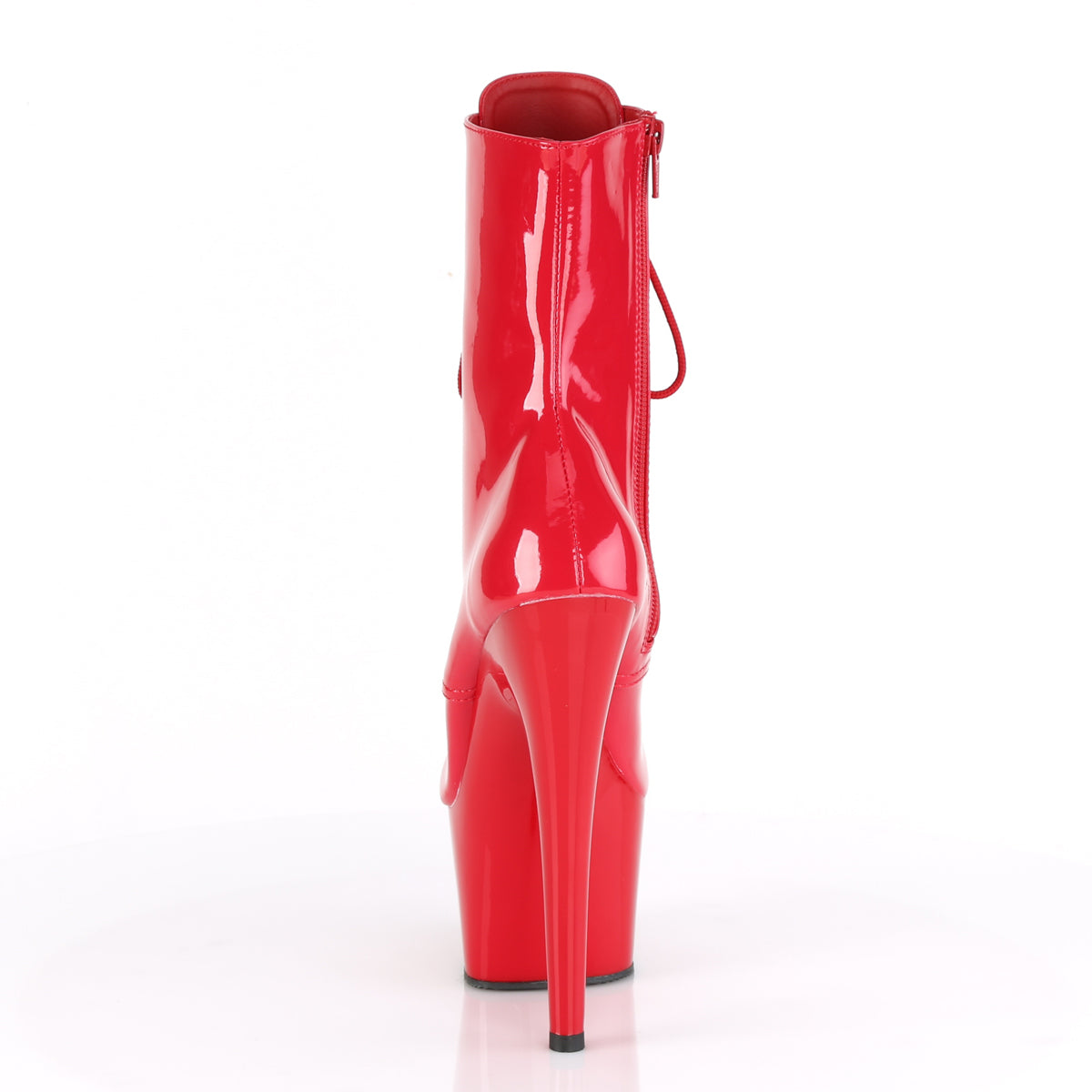 ADORE 1020 Pleaser 7 Inch Heel Red Exotic Dancing Ankle Boot Pleaser Sexy Shoes Fetish Footwear