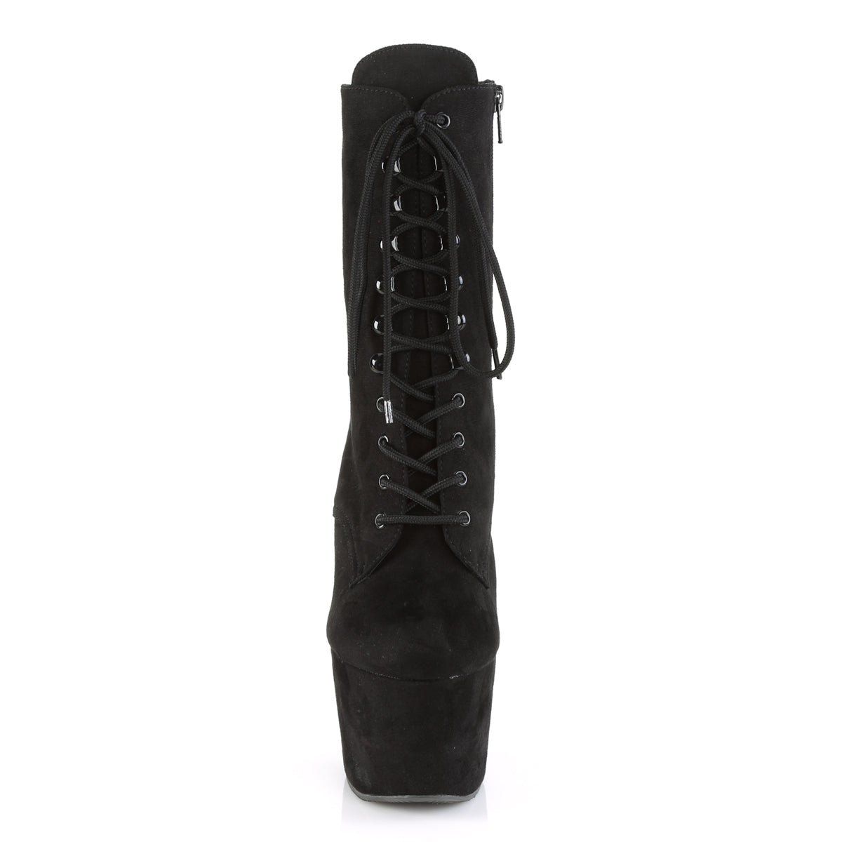 ADORE-1020FS Pleaser 7" Heel Black Exotic Dancing Ankle Boot-Pleaser- Sexy Shoes Alternative Footwear