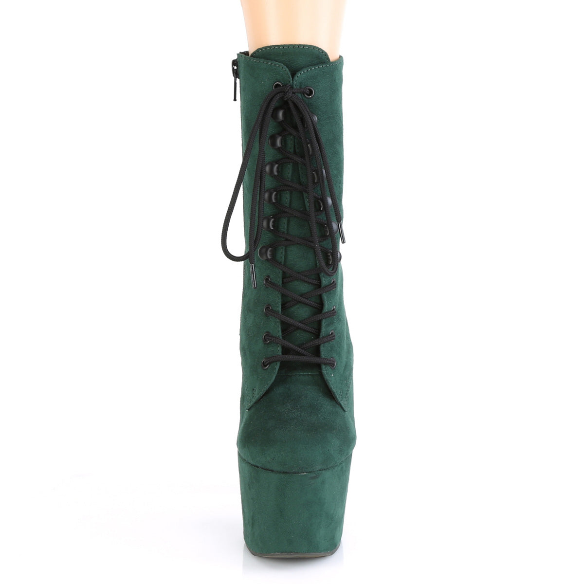 ADORE-1020FS 7" Heel Emerald Green Exotic Dancing Ankle Boot-Pleaser- Sexy Shoes Alternative Footwear