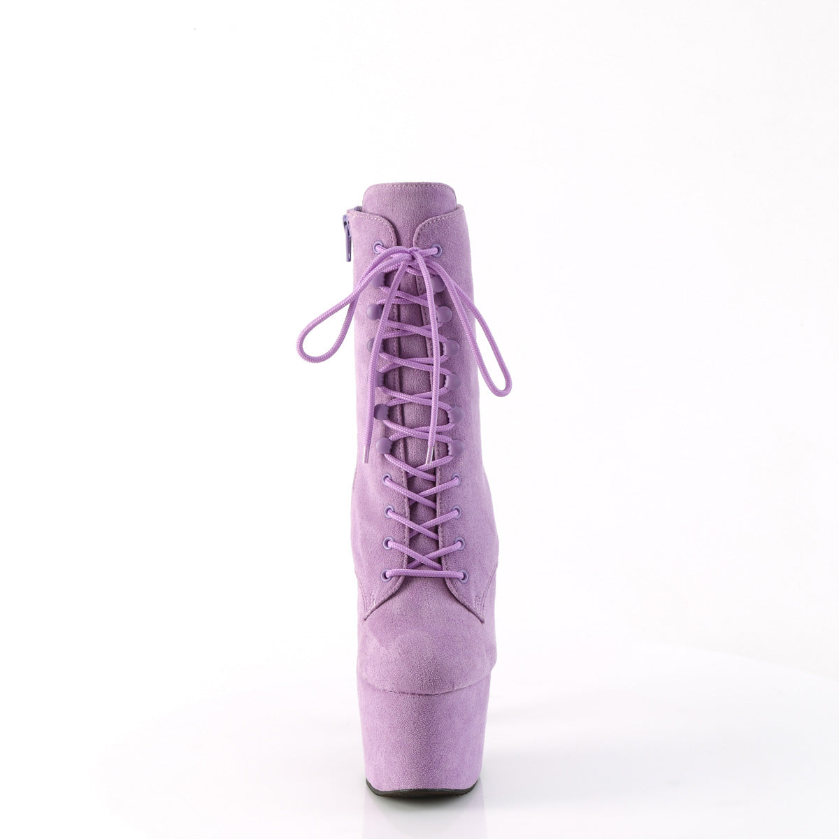 ADORE-1020FS Pleaser Lavender Faux Suede Exotic Dancing Ankle Boots