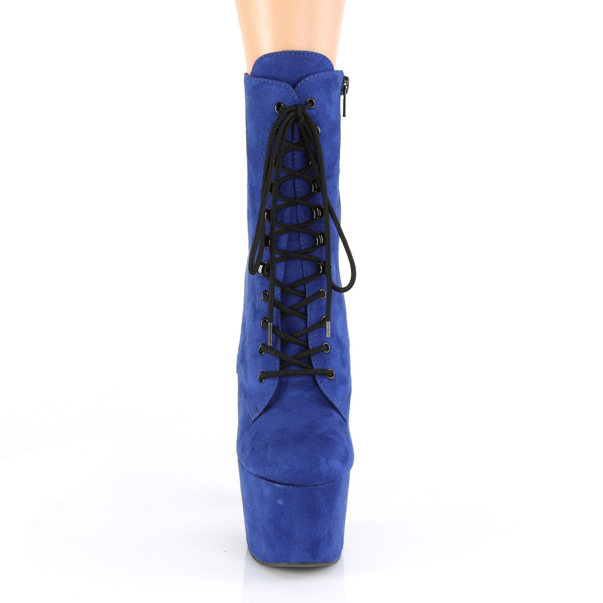 ADORE-1020FS 7" Heel Royal Blue Exotic Dancing Ankle Boots-Pleaser- Sexy Shoes Alternative Footwear