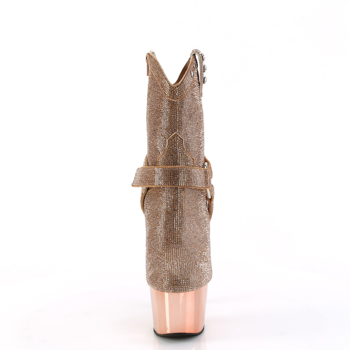 adore 1029chrs pleaser rose gold rs rose gold chrome platforms exotic dancing