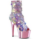 adore 1031ssq_pleaser_platforms_exotic_dancing_ankle_mid calf_boots_pleasers_iri opal_sequin b pink_met_pu_b pink_chrome