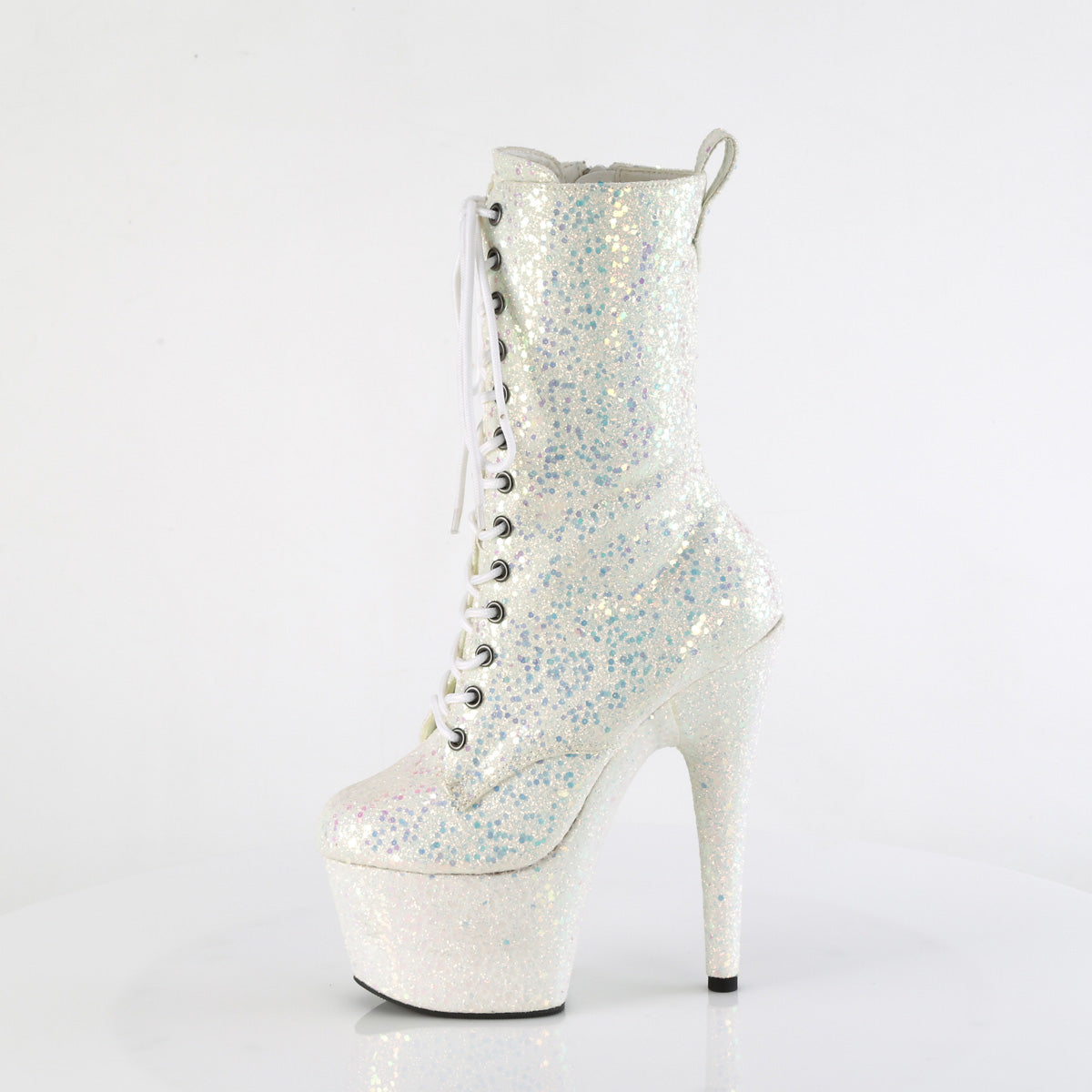 adore 1040gr pleaser sexy footwear b blue multi glitters matching