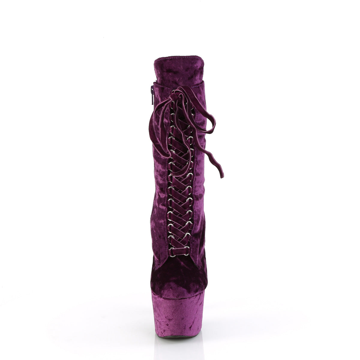 adore 1045vel pleaser sexy footwear purple velvet purple velvet