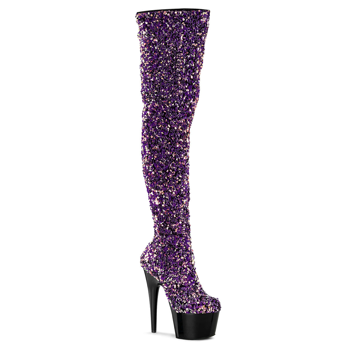 ADORE-3020 Pleaser Pole Dancing Shoes Thigh High Boots Pleasers - Sexy Shoes
