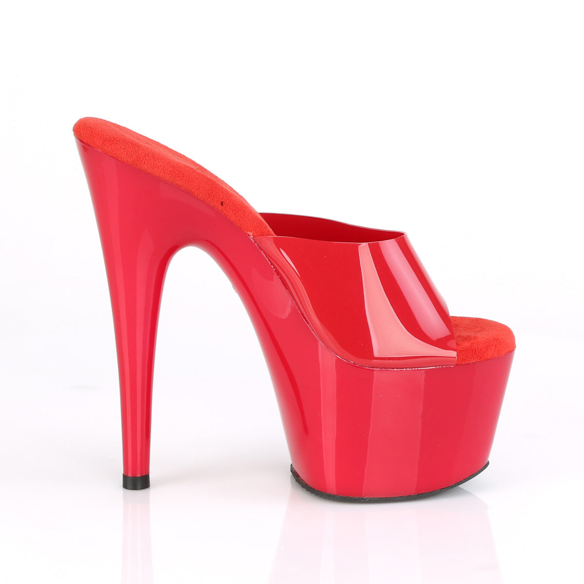 ADORE-701N Pleaser 7 Inch Heel Red Pole Dancing Shoes-Pleaser- Sexy Shoes Fetish Heels
