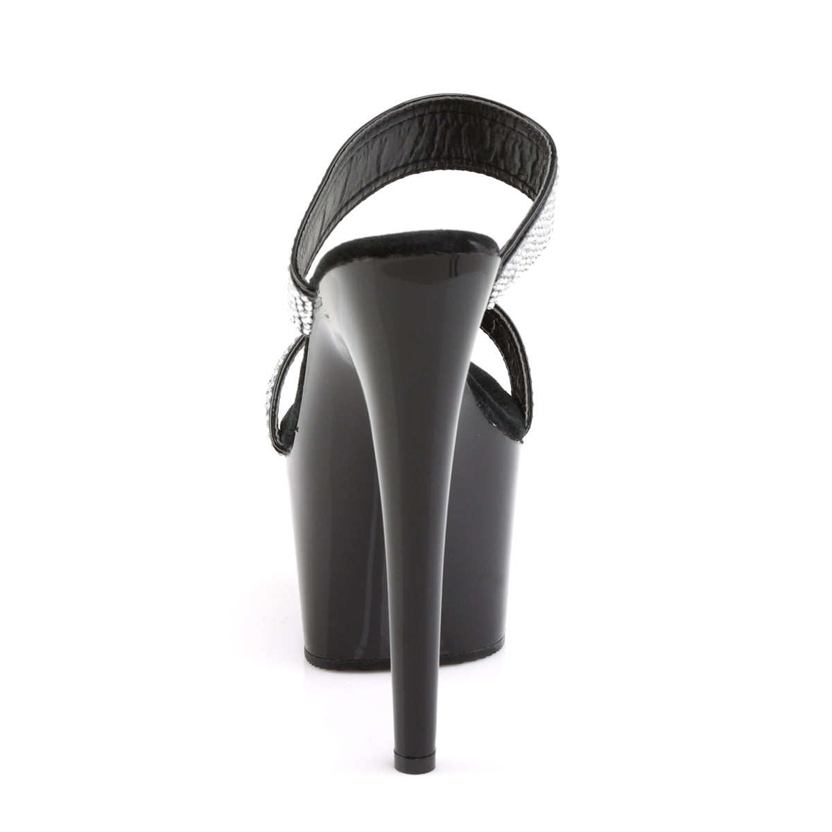 adore 702 pleaser stripper pole dancing sexy shoes 7 inch stiletto heel clear