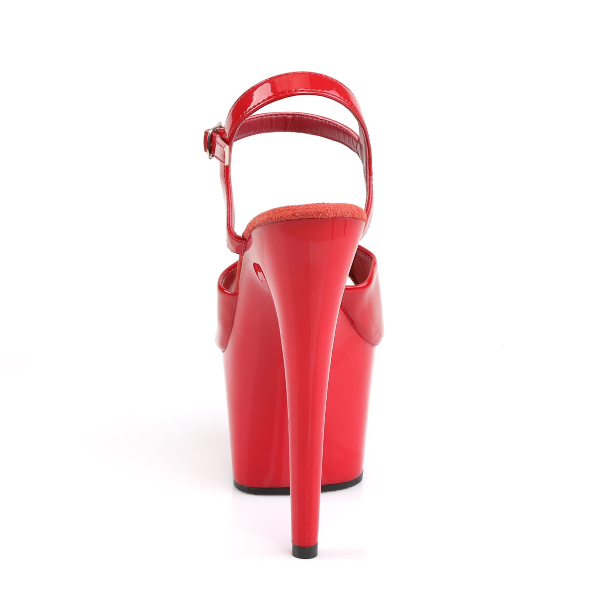 ADORE-709 Pleasers 7 Inch Heel Red Pole Dancing Platforms-Pleaser- Sexy Shoes Fetish Footwear