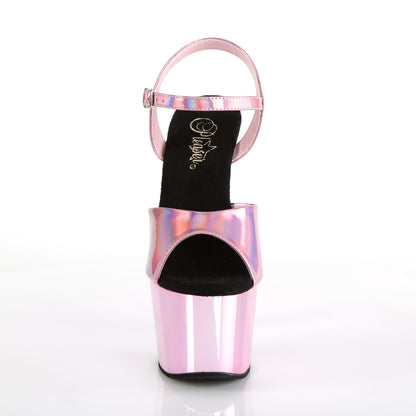ADORE-709HGCH Pleaser 7" Heel Baby Pink Pole Dancing Shoes-Pleaser- Sexy Shoes Alternative Footwear