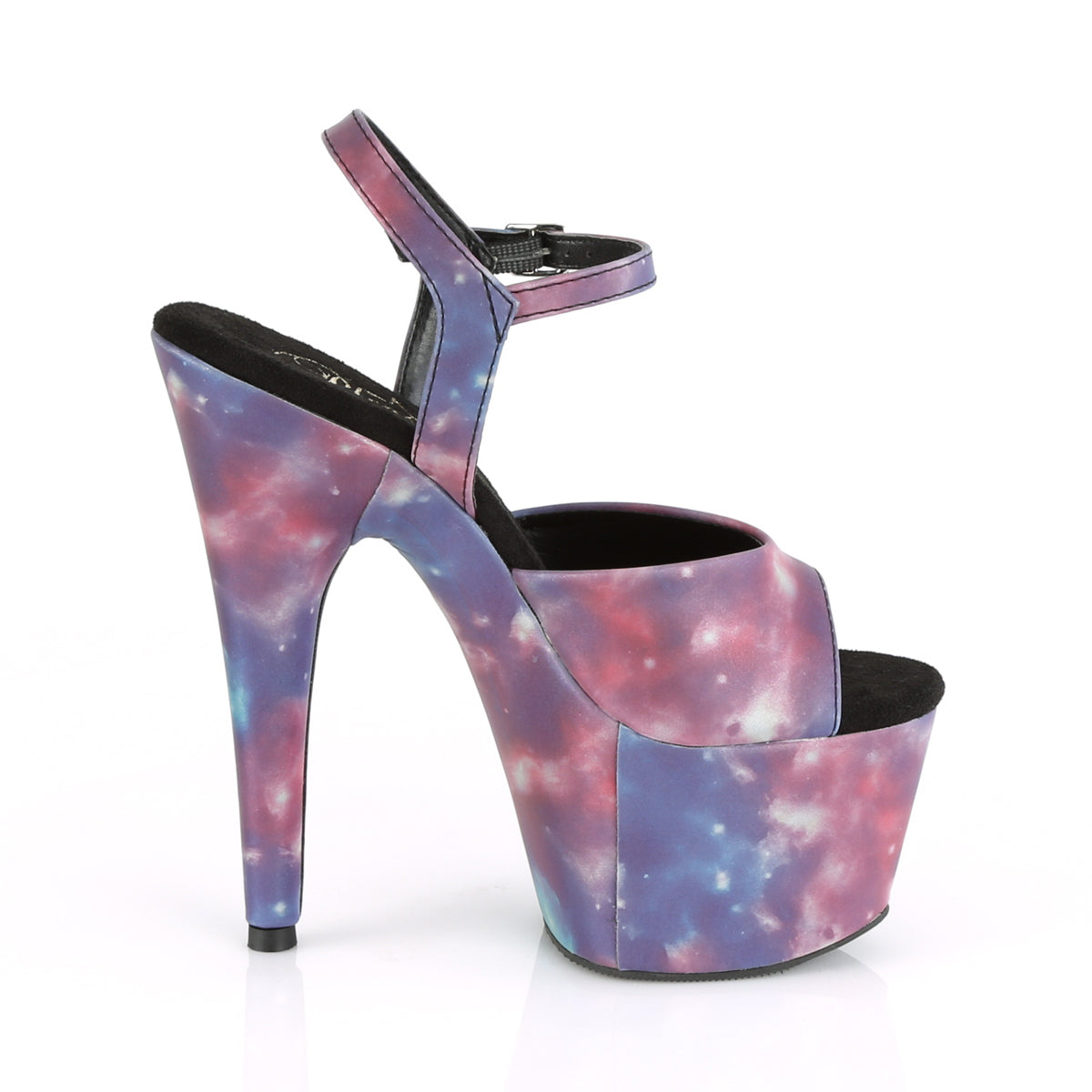 ADORE-709REFL Pleasers 7 Inch Heel Purple Pole Dancing Shoes-Pleaser- Sexy Shoes Fetish Heels
