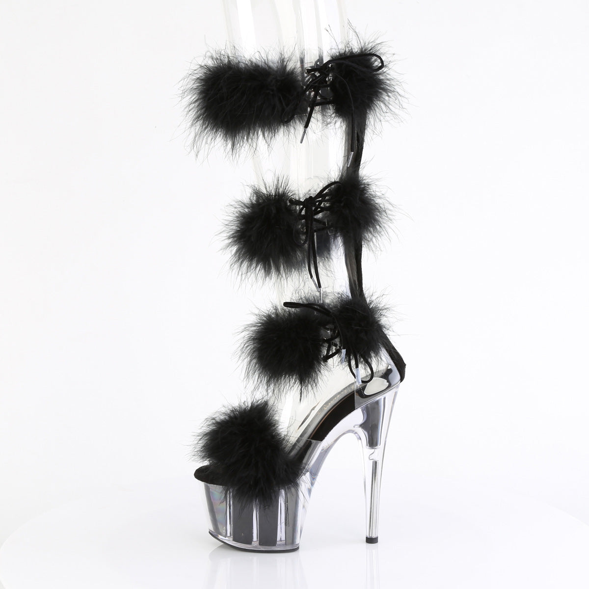 adore 728f pleaser sexy footwear clr h pink fur m
