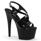 Black 7 Inch Lap Dance Platform Shoes -  Pleaser ADORE-730