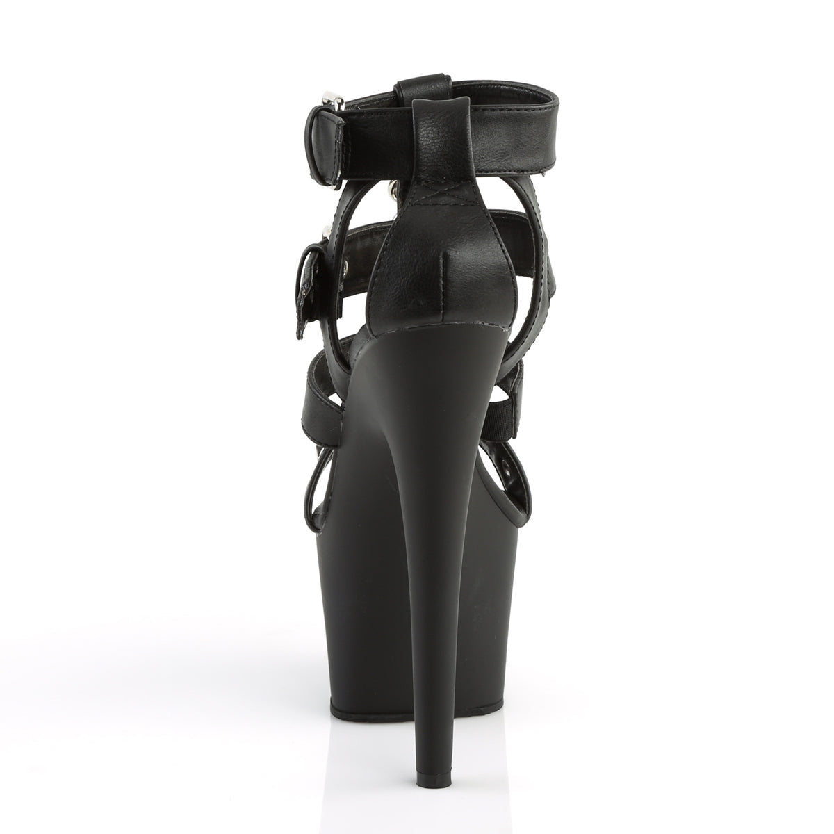 adore 748sp pleaser black elastic band snake print pole dance black matte platforms exotic dancing