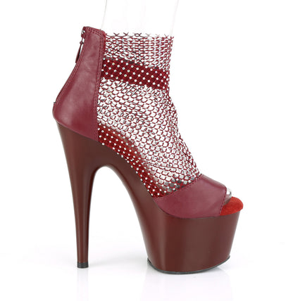 ADORE-765RM Pleaser Pole Dancing Shoes 7 Inch Heel Pleasers - Sexy Shoes Fetish Heels
