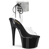 Adore-791-2RS Pleasers Plataforma negra Dancing Dancing Tobillo de tobillo Bling