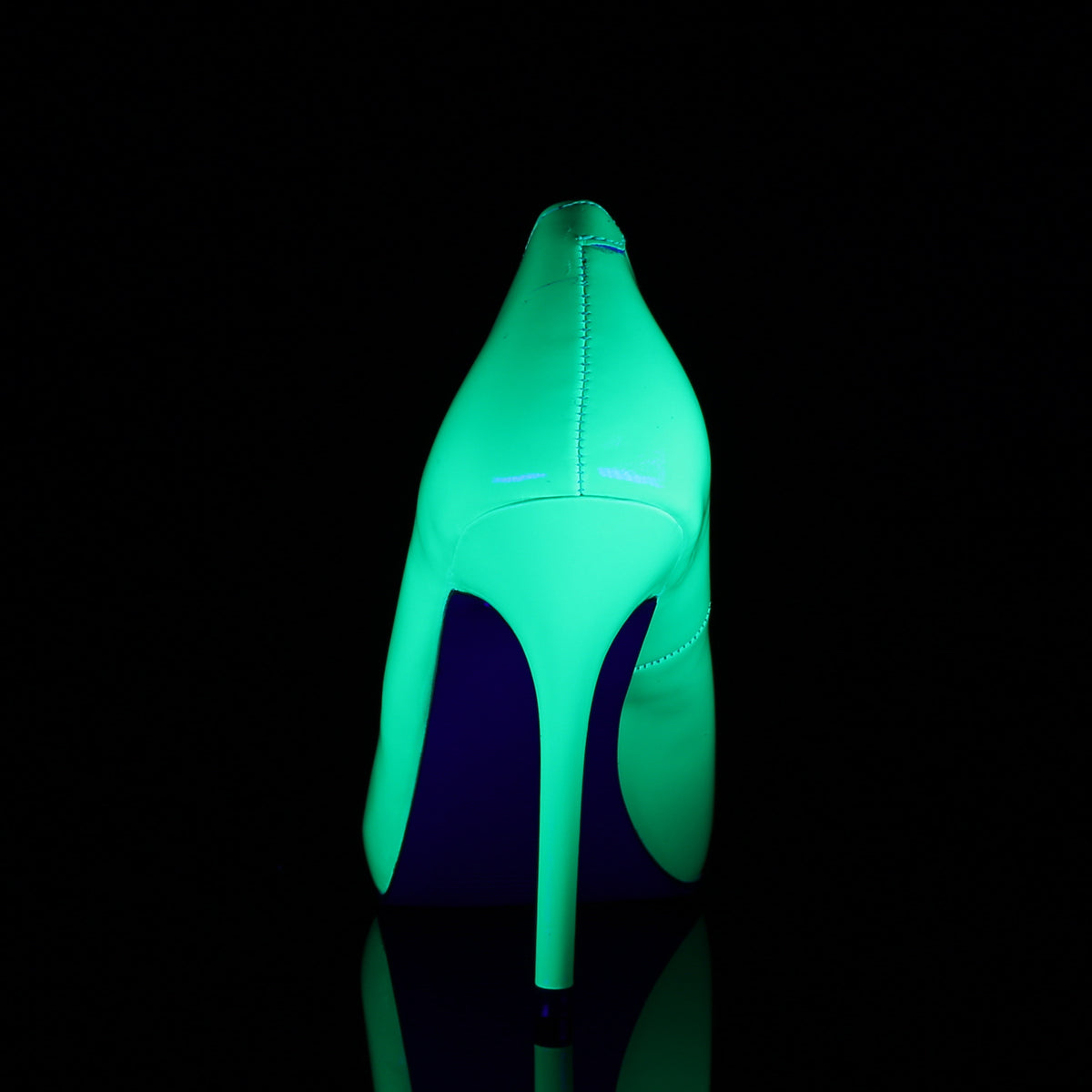 AMUSE-20 Pleaser Sexy 5 Inch Heel Neon Green Fetish Footwear-Pleaser- Sexy Shoes Fetish Footwear