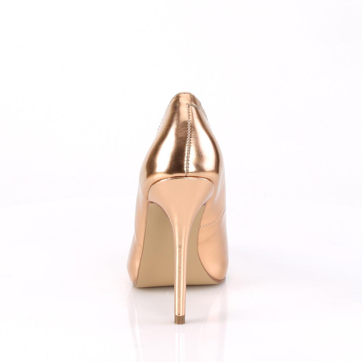 AMUSE-20 Pleaser 5" Heel Rose Gold Metallic Pole Dancer Shoe-Pleaser- Sexy Shoes Fetish Footwear
