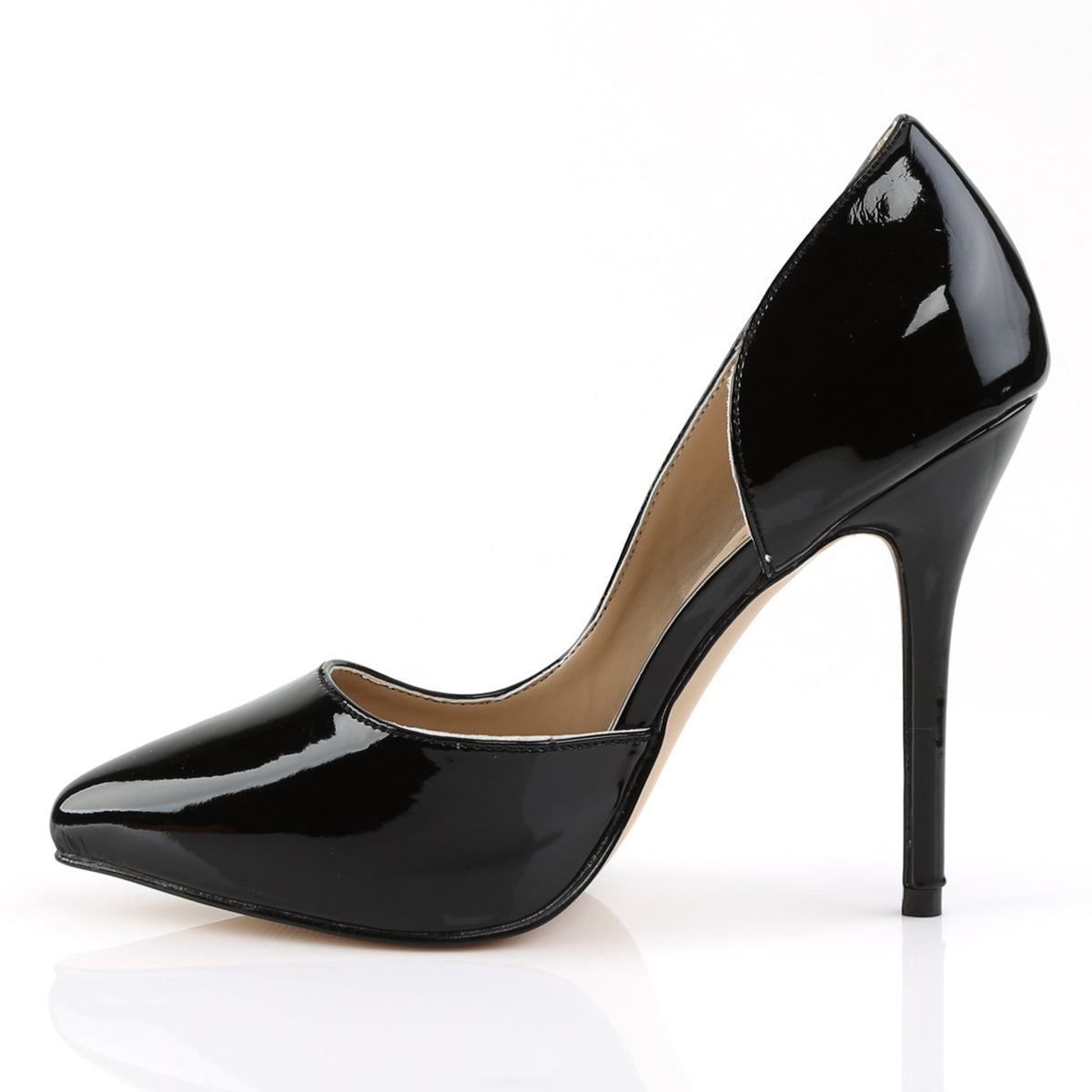 AMUSE-22 Pleaser Sexy 5" Heel Black Patent Fetish Footwear-Pleaser- Sexy Shoes Pole Dance Heels