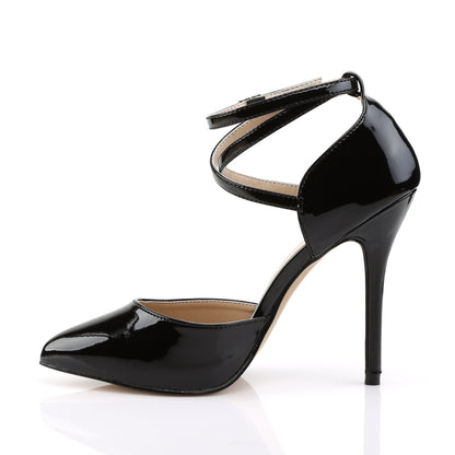 AMUSE-25 Pleaser Sexy 5" Heel Black Patent Fetish Footwear-Pleaser- Sexy Shoes Pole Dance Heels