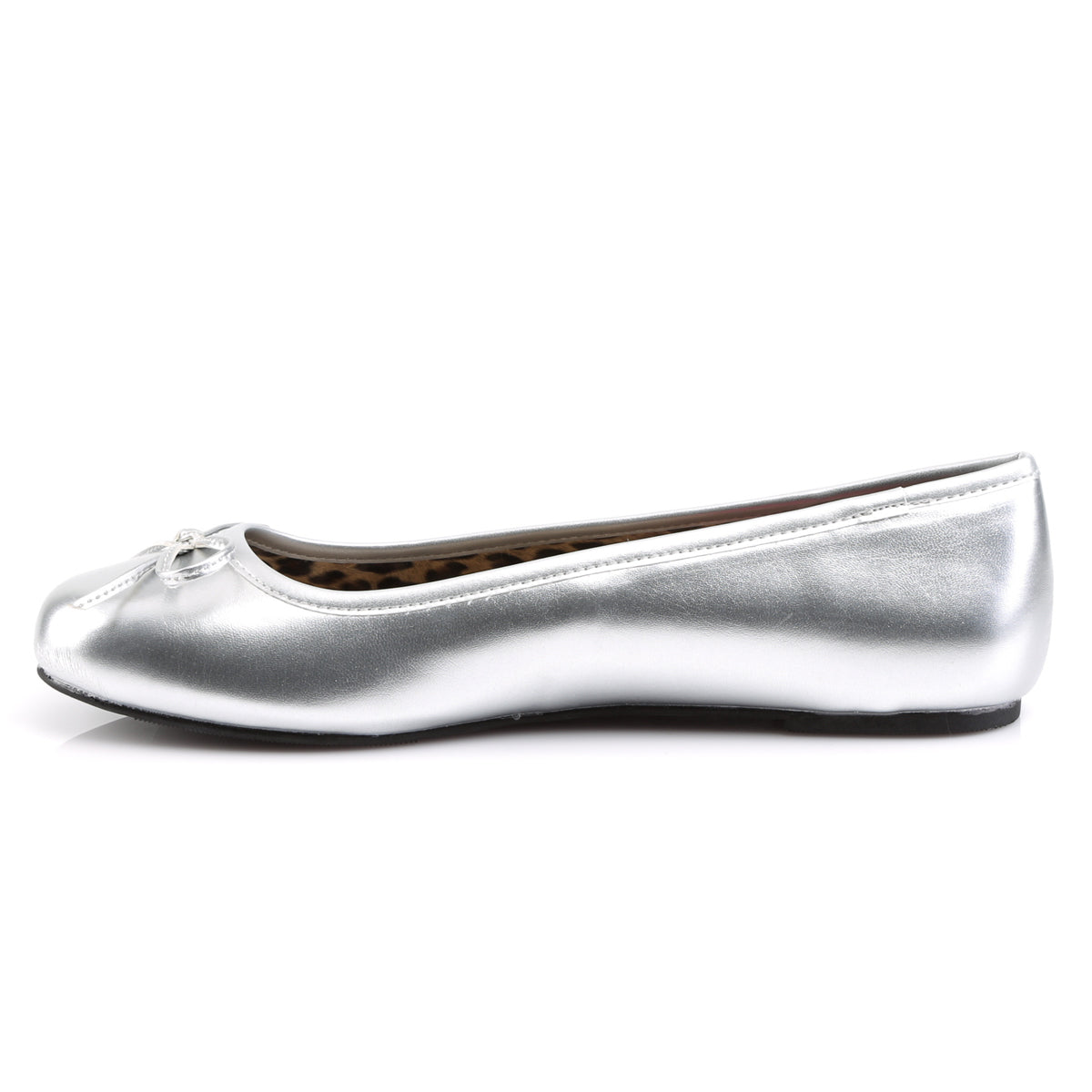 ANNA-01 Pleaser Sexy Silver Fetish Footwear-Pleaser Pink Label- High Heels for Men