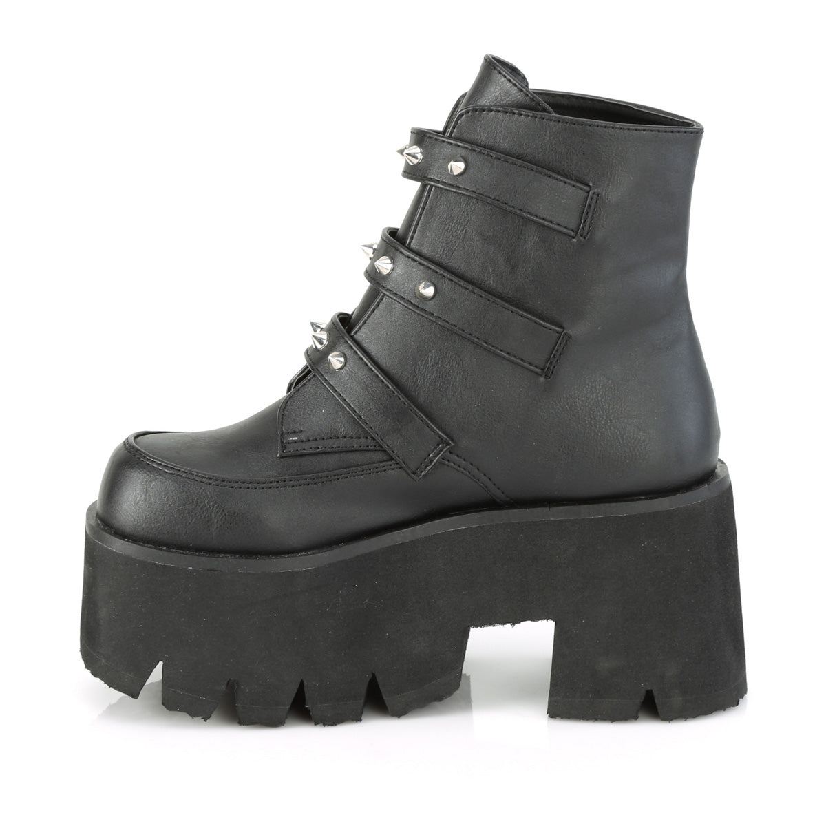 ASHES-55 Demoniacult Alternative Footwear Women's Ankle Boots