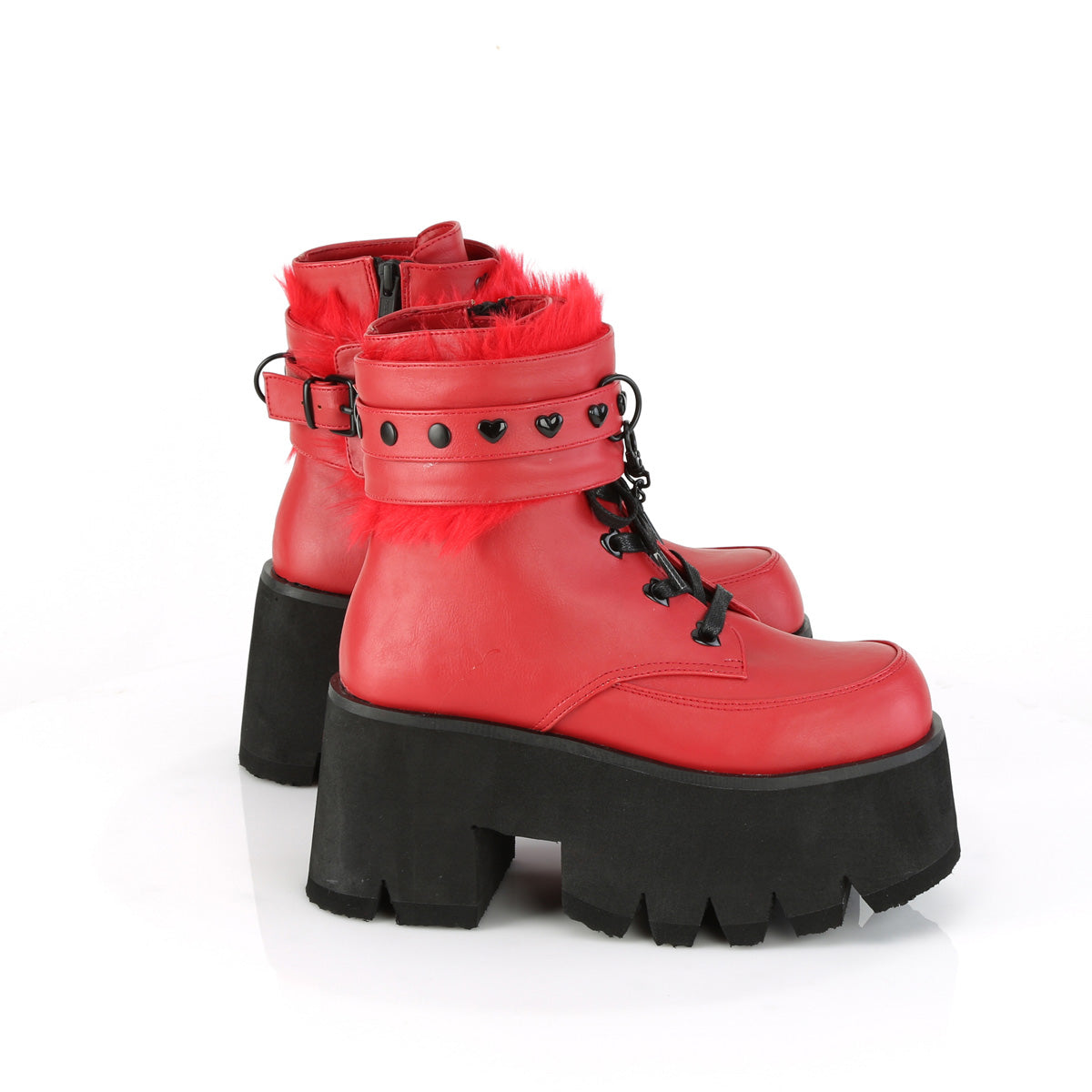 ASHES-57 Demoniacult Alternative Footwear Women's Ankle Boots