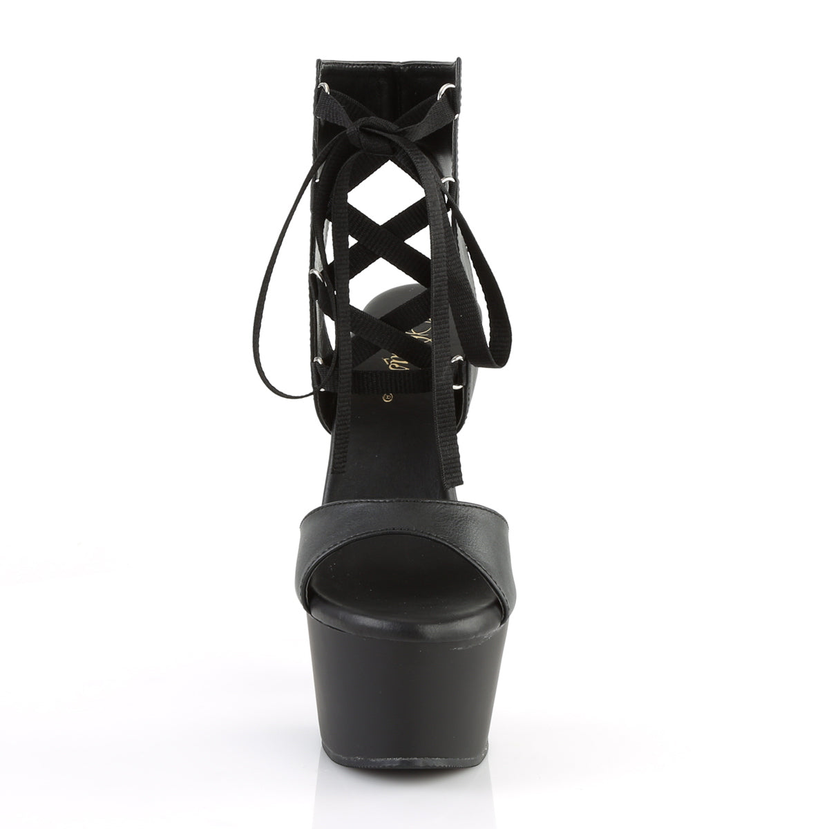 ASPIRE-600-14 Pleaser Sexy 6" Heel Black Pole Dancing Shoes-Pleaser- Sexy Shoes Alternative Footwear