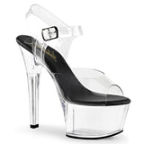 Clear 6 Inch Exotic Dancer Platform Shoes -  Pleaser ASPIRE-608