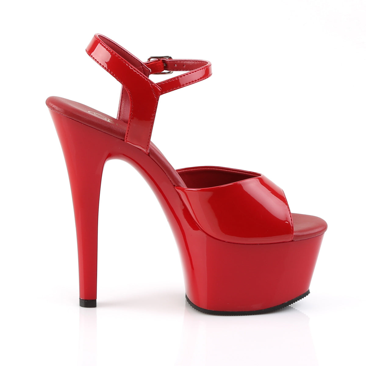 ASPIRE-609 Pleaser 6 Inch Heel Red Pole Dancing Shoes-Pleaser- Sexy Shoes Fetish Heels