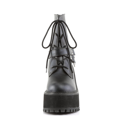 ASSAULT-101 Demoniacult Alternative Footwear Women's Ankle Boots