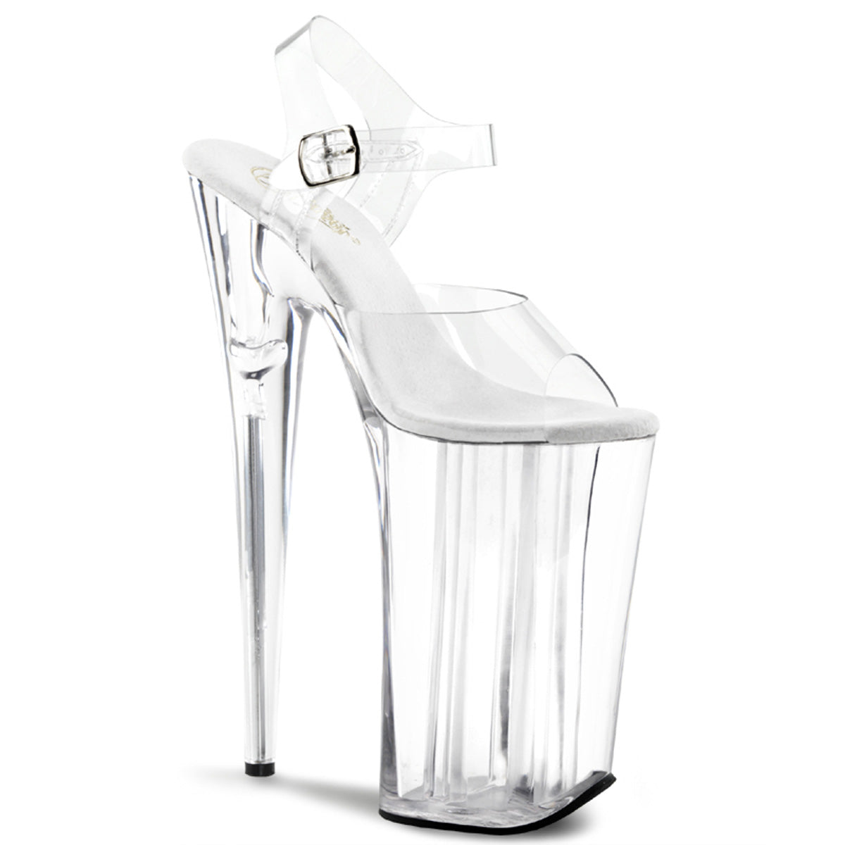 BEYOND-008 Sexy 10" Heel Clear Pole Dancing Platforms-Pleaser- Sexy Shoes